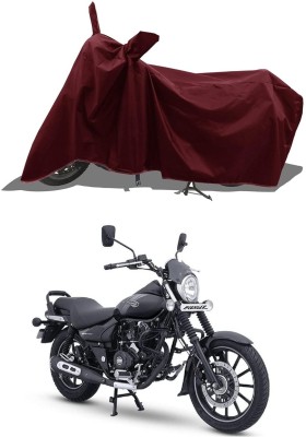 KEDIT Two Wheeler Cover for Bajaj(Avenger 180 Street, Maroon)