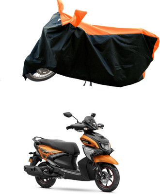 AESTRYD Two Wheeler Cover for Yamaha(Ray-ZR 125FI, Orange)