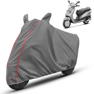 AUTOMOZEXO Waterproof Two Wheeler Cover for Hero(Duet, Grey)