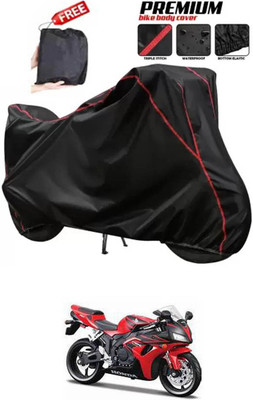 DeepShakshi AUTOMOTIVE Two Wheeler Cover for Honda(CBR 1000RR, Black)