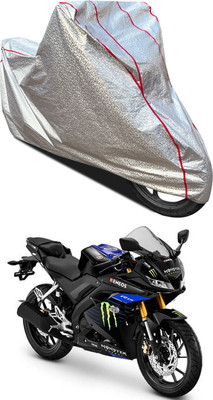 PAGORA Waterproof Two Wheeler Cover for Yamaha(YZF R15 V3 Moto GP Edition, Silver)