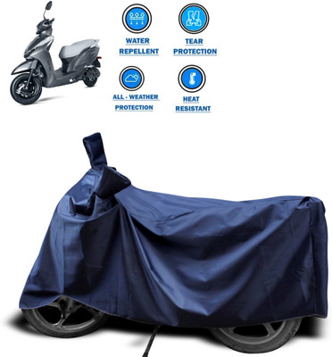CODOKI Waterproof Two Wheeler Cover for Ampere(Magnus BS6, Blue)