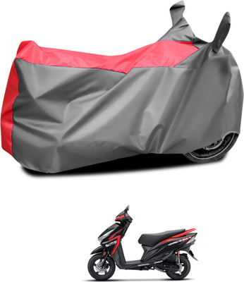 PAGORA Waterproof Two Wheeler Cover for Honda(Grazia, Grey, Red)