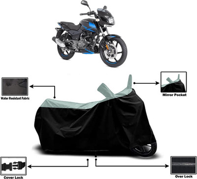 Amexride Two Wheeler Cover for Bajaj(Pulsar 150 DTS-i, Multicolor)