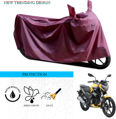 ANTHUB Waterproof Two Wheeler Cover for TVS(Raider, Maroon)