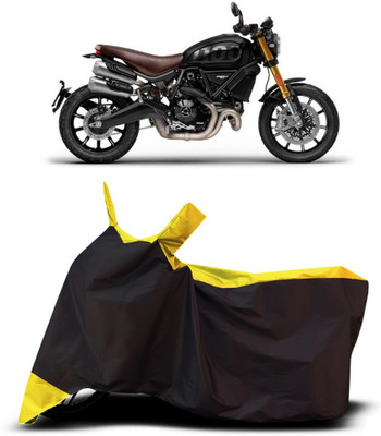 VESMEI Two Wheeler Cover for Ducati(Scrambler 1100, Yellow)
