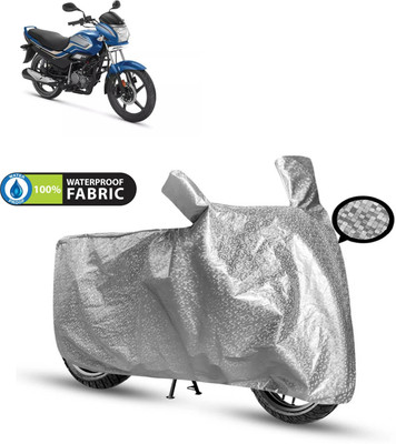 CODOKI Waterproof Two Wheeler Cover for Hero(Silver)