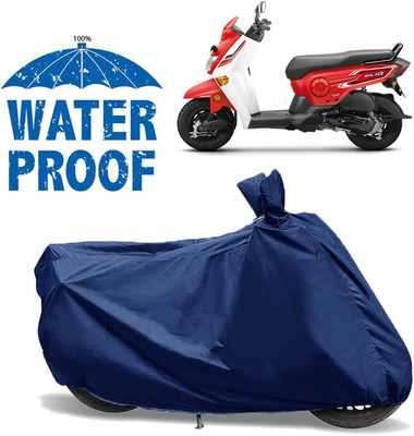 OliverX Waterproof Two Wheeler Cover for Honda(Cliq, Blue)
