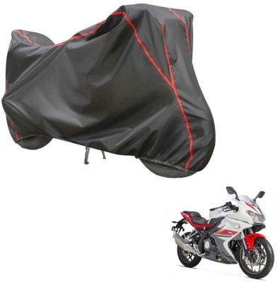 Car Life Two Wheeler Cover for Benelli(302R, Grey, Red)