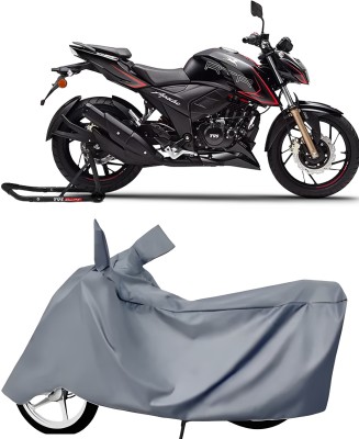 BbcMart Waterproof Two Wheeler Cover for TVS(Apache RTR 200 4V, Grey)