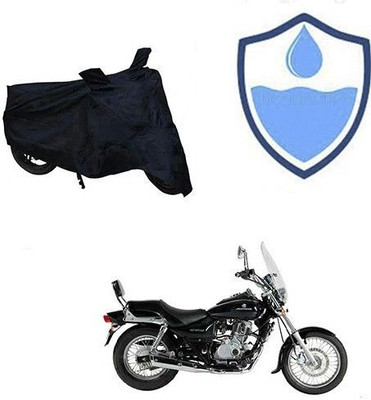 Varnwal E Commerce Waterproof Two Wheeler Cover for Bajaj(Avenger 220 DTS-i, Black)