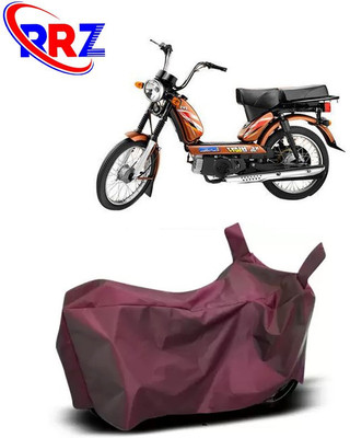 RRZ Waterproof Two Wheeler Cover for TVS(Heavy Duty Super XL, Maroon)