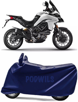 PODWILS Two Wheeler Cover for Ducati(Multistrada, Blue)