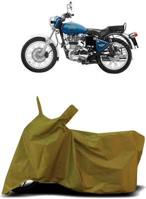 VESMEI Two Wheeler Cover for Royal Enfield(Electra Delux, Blue)