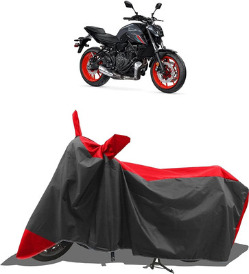 KEDIT Two Wheeler Cover for Yamaha(MT 07, Red)