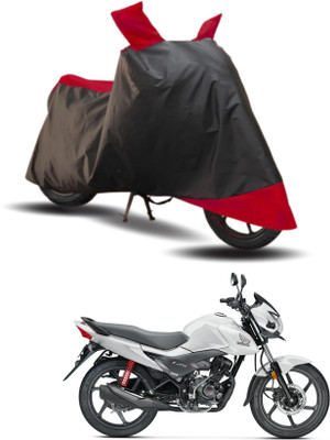 KEDIT Two Wheeler Cover for Honda(Livo, Red, Black)