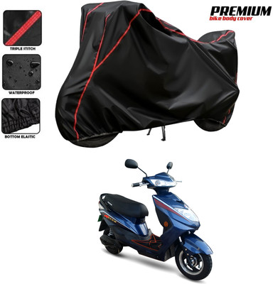 PAGORA Waterproof Two Wheeler Cover for Okinawa(Ridge, Black)