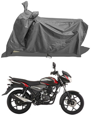 JC AutoHub Waterproof Two Wheeler Cover for Bajaj(Discover 125 DTS-i, Grey)