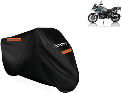 Juvdoxj Waterproof Two Wheeler Cover for BMW(R 1200 GS, Black)