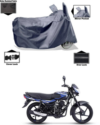CODOKI Waterproof Two Wheeler Cover for Bajaj(CT110, Grey)