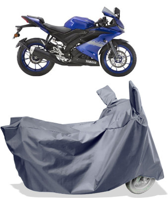 Amexride Two Wheeler Cover for Yamaha(YZF R15 V3 BS6, Grey)