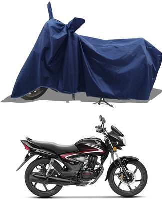 KEDIT Two Wheeler Cover for Honda(CB Shine, Blue)