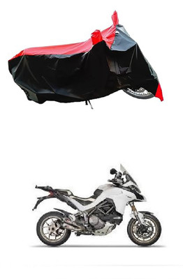 VESMEI Two Wheeler Cover for Ducati(Multistrada 1260, Red)