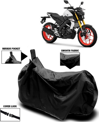 MMSSTAR Waterproof Two Wheeler Cover for Yamaha(MT-15 BS6, Black)