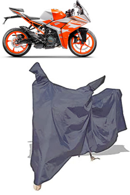 Amexride Two Wheeler Cover for KTM(RC 200 BS6, Grey)