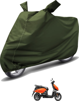 MOCKHE Waterproof Two Wheeler Cover for Universal For Bike(Green)