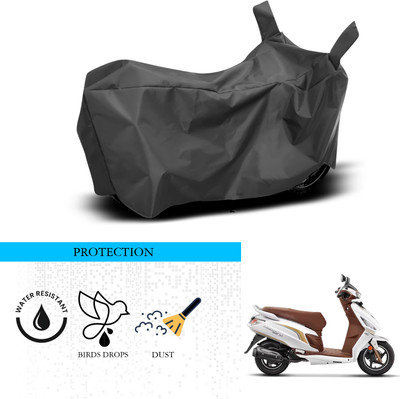 ANTHUB Waterproof Two Wheeler Cover for Hero(Maestro Electric, Black)