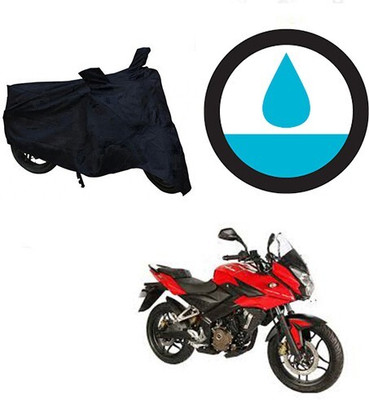 DeepShakshi AUTOMOTIVE Waterproof Two Wheeler Cover for Bajaj(Pulsar AS 150, Black)