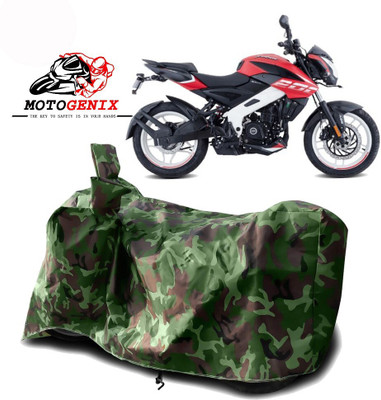 Mdstar Waterproof Two Wheeler Cover for Bajaj(Pulsar NS 200, Green)