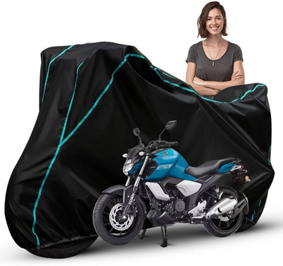 Car Styling Waterproof Two Wheeler Cover for Yamaha(FZ, Black, Blue, Multicolor)