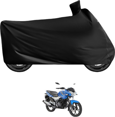 MOCKHE Waterproof Two Wheeler Cover for Bajaj(Discover 150 s, Black)