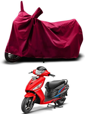 SK AUTO Two Wheeler Cover for Hero(Motocorp Maestro Edge 110 BS6, Maroon)