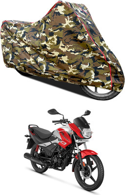 AutoGalaxy Waterproof Two Wheeler Cover for Hero(Passion Pro i3S, Yellow)
