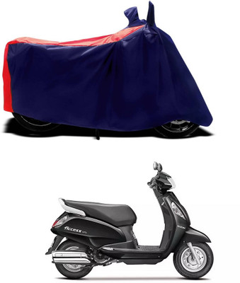 CODOKI Waterproof Two Wheeler Cover for Suzuki(Access 125, Red)