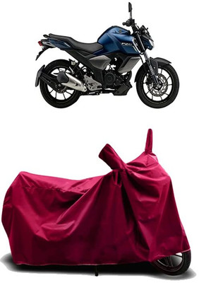 KEDIT Two Wheeler Cover for Yamaha(FZ S FI New, Maroon)