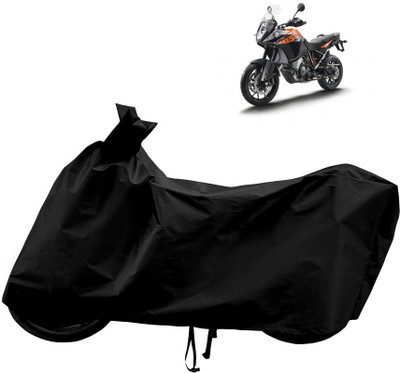 Horseyaart Waterproof Two Wheeler Cover for KTM(1050 Adventure BS6, Black)