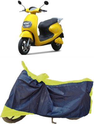 ANTOFY Two Wheeler Cover for Techo Electra(Emerge, Multicolor)