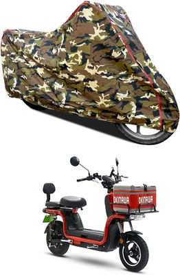 GOSHIV-car and bike accessories Waterproof Two Wheeler Cover for Okinawa(Yellow)