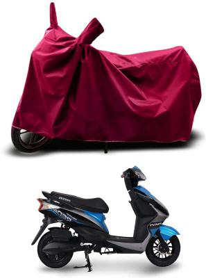 KEDIT Two Wheeler Cover for Ampere(Maroon)
