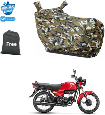 CODOKI Waterproof Two Wheeler Cover for Hero(HF Dawn BS6, Yellow)