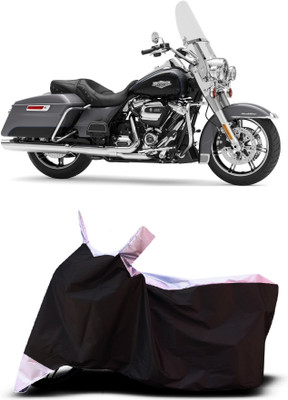 VESMEI Two Wheeler Cover for Harley Davidson(Road King, White)