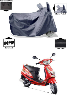 CODOKI Waterproof Two Wheeler Cover for Mahindra(Duro DZ, Grey)