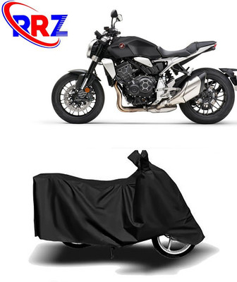 RRZ Waterproof Two Wheeler Cover for Honda(CB1000R, Black)