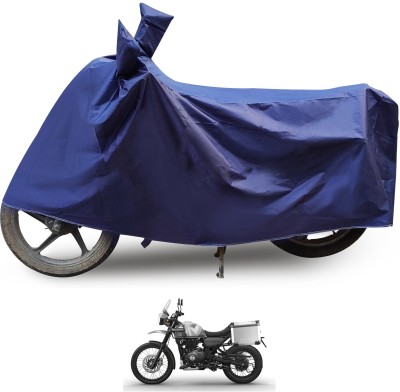 Auto Hub Two Wheeler Cover for Royal Enfield(Himalayan, Blue)