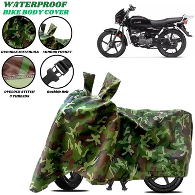 SRP PRODUCT Waterproof Two Wheeler Cover for Hero(Splendor Plus, Green)