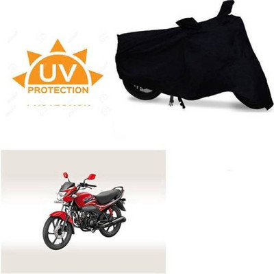 RAAMKM Two Wheeler Cover for TVS(Apache RTR 165 RP, Black)